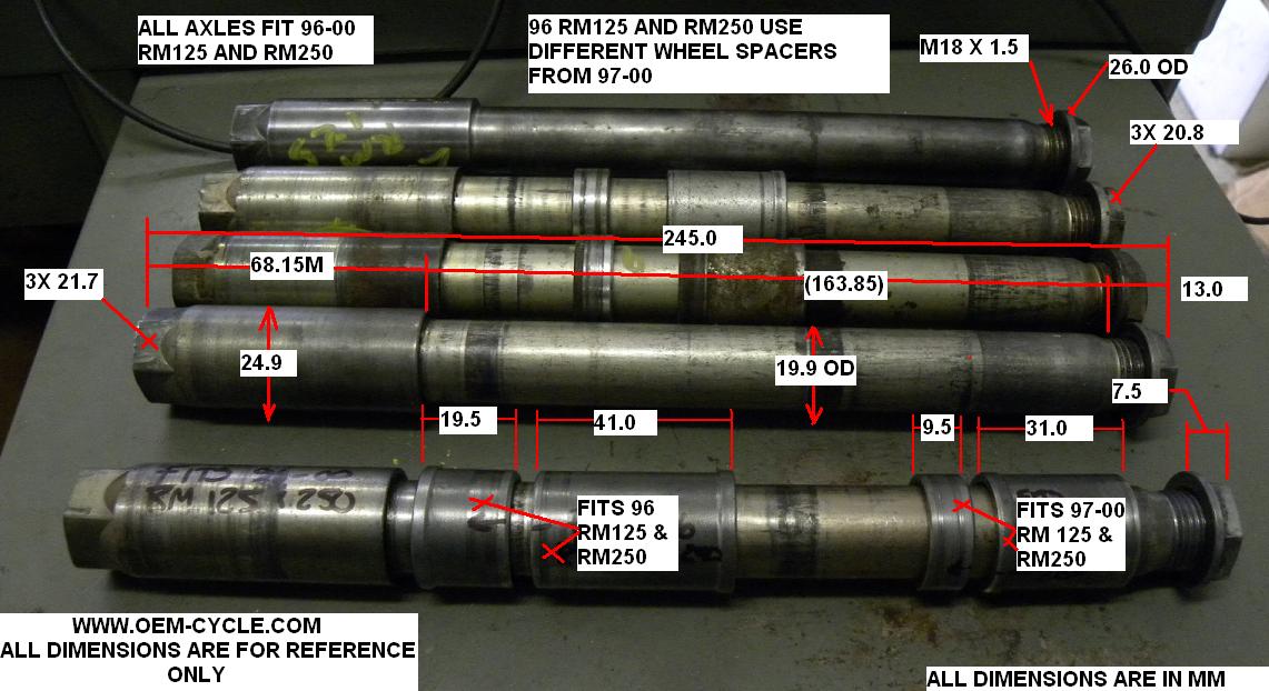 FRONT AXLE AND SPACER COMPARISON MEASUREMENTS AND PICS 96-00 RM125 RM250.jpg
