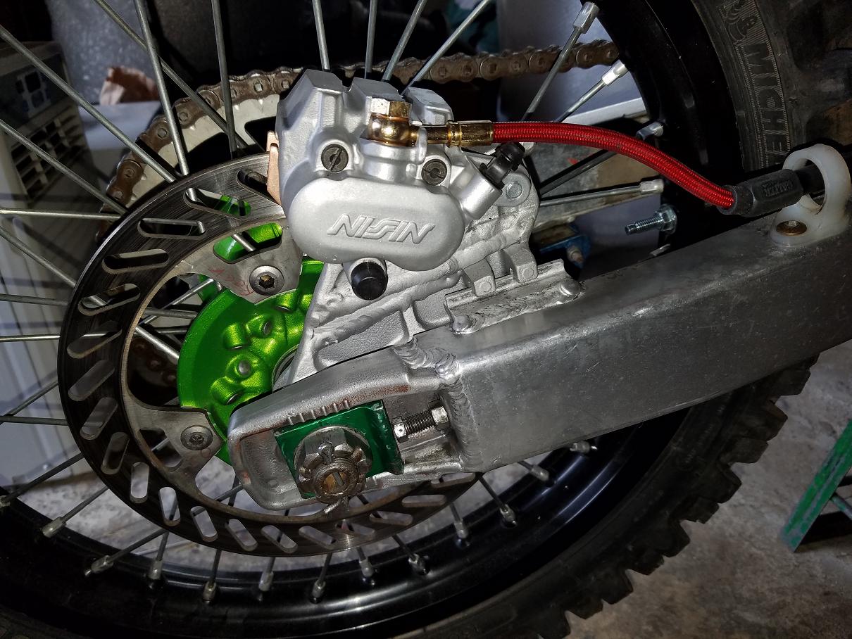 KXGURU.COM KX500 REAR BRAKE UPGRADE CBR600 1994 124.JPG