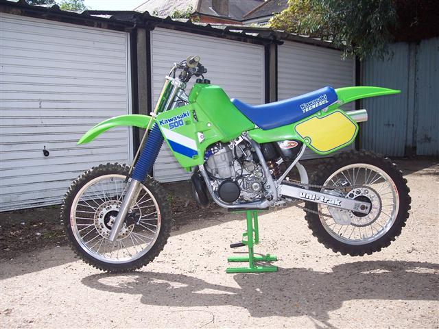 Pictures from Around the World a KX500 with Used Parts from OEM-Cycle