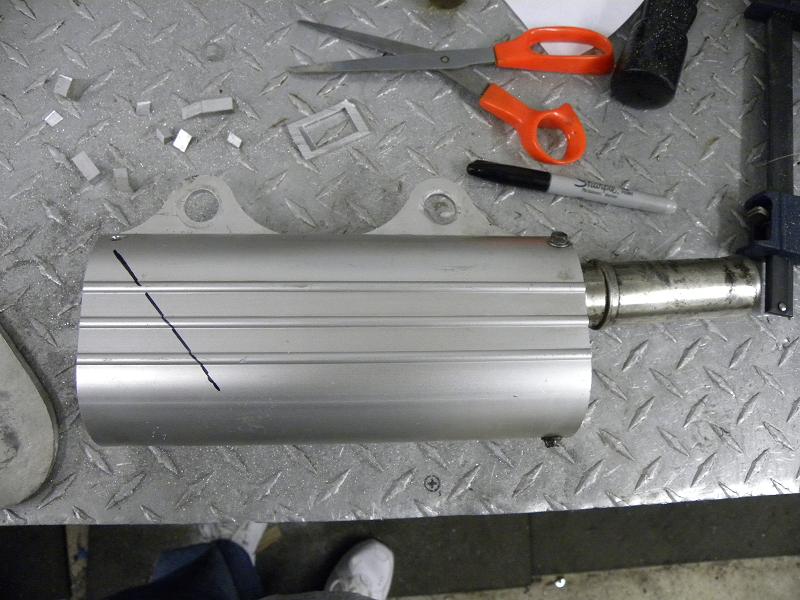 KX500 SM MUFFLER MOD1
