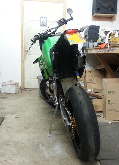 KX500 SUPER MOTO SIDE STAND WITH 2 INCHES REMOVED 2.JPG