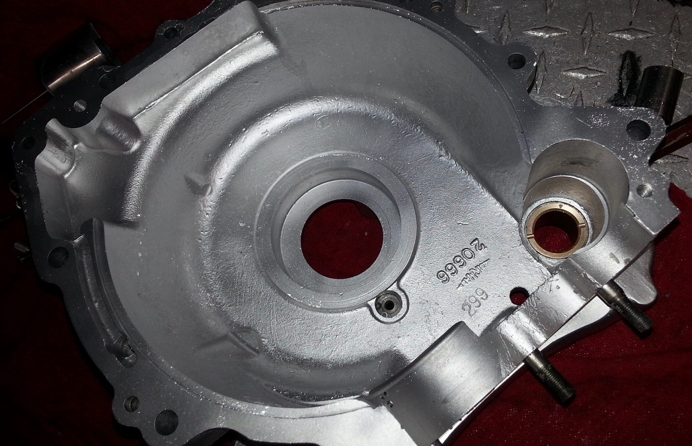 oem-cycle vapor blasting Motorrads 1967 P11 Norton 750cc Cafe Racer 119.jpg