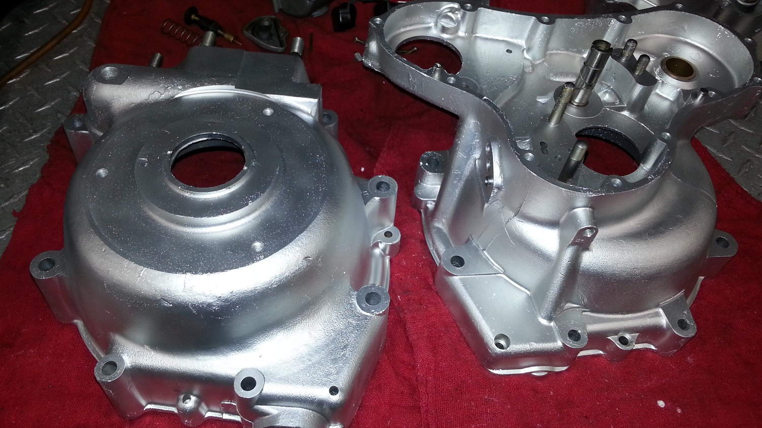 oem-cycle vapor blasting Motorrads 1967 P11 Norton 750cc Cafe Racer 121.jpg