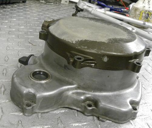 KX450F CLUTCH COVER on a kx500 clutch cover 3.JPG